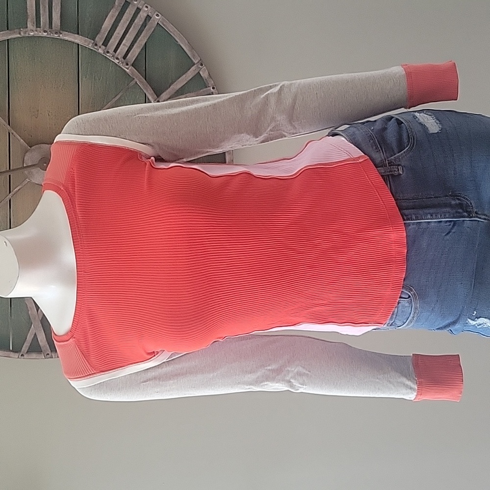 Free People We the Free Fancy That Colorblock Tee - Picture 4 of 8